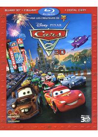 Cars 2 (Combo Blu-ray 3D + Blu-ray + DVD + Copie digitale) - Blu-ray 3D