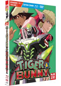 Tiger & Bunny - Box 1/4 (Combo Blu-ray + DVD) - Blu-ray