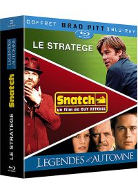 Coffret Brad Pitt - Le stratège + Snatch + Légendes d'automne (Pack) - Blu-ray
