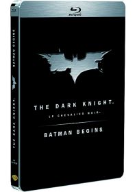 Batman Begins + The Dark Knight (Édition SteelBook limitée) - Blu-ray