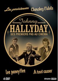 Johnny Hallyday - Ses premiers pas au cinéma : Les parisiennes + Cherchez l'idole + Les poneyttes + À tout casser (Pack) - DVD