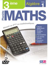 Planète Maths - 3ème Algèbre - Vol. 1 & 2 - DVD