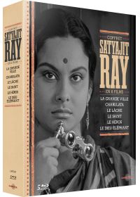 Coffret Satyajit Ray en 6 films - La Grande ville + Charulata + Le Saint + Le Lâche + Le Héros + Le Dieu éléphant