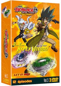 Beyblade Metal Fusion - 3...2...1 Hyper Vitesse ! - Coffret n° 3 (3 DVD) (Pack) - DVD