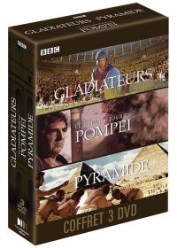Gladiateurs + Le dernier jour de Pompéi + Pyramide - DVD