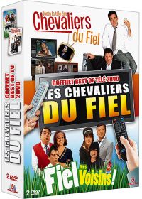 Les Chevaliers du Fiel - Coffret Best of télé 2 DVD - Toute la télé des Chevaliers du Fiel + Fiel mes voisins ! - DVD