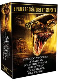 6 films de créatures et serpents (Pack) - DVD