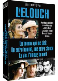 Claude Lelouch - Coffret - Un homme qui me plaît + Un autre homme, une autre chance + La vie, l'amour, la mort (Pack) - DVD