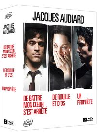 Jacques Audiard - Coffret - De battre mon coeur s'est arrêté + De rouille et d'os + Un prophète (Pack) - Blu-ray