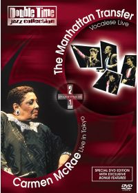 Double Time Jazz Collection - Carmen McRae / Live In Tokyo + The Manhattan Transfer / Vocalese Live - DVD