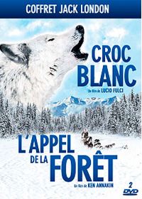 Coffret Jack London : Croc-Blanc + L'appel de la forêt (Pack) - DVD