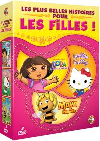 Les plus belles histoires pour les filles - Dora l'exploratrice + Hello Kitty + Maya l'abeille (Pack) - DVD