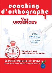 Coaching d'orthographe - Vol. 1 : Vos urgences - DVD