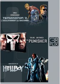 Flix Box - 19 - Terminator 3 - Le soulèvement des machines + The Punisher + Hellboy - DVD