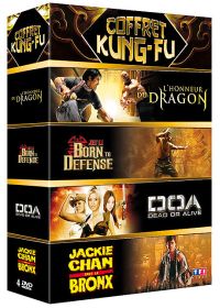 Coffret Kung-Fu - L'honneur du dragon + Born To Defense + DOA + Jackie Chan dans le Bronx (Pack) - DVD