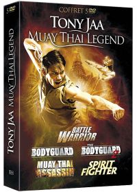 Tony Jaa - Muay Thai Legend : Battle Warrior + Bodyguard + Bodyguard 2 + Muay Thai Assassin + Spirit Fighter (Pack) - DVD