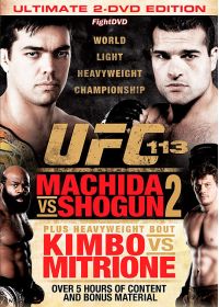 UFC 113 : Machida vs Shogun 2 - DVD