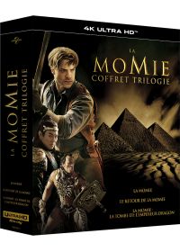 La Momie - Coffret trilogie : La Momie + Le Retour de la momie + La Momie - La tombe de l'Empereur Dragon (4K Ultra HD) - 4K UHD