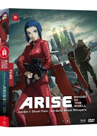 Ghost in the Shell : Arise - Les Films - Border 1 : Ghost Pain + Border 2 : Ghost Whispers (Combo Blu-ray + DVD) - Blu-ray