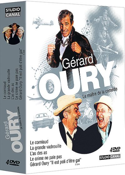 Gérard Oury, le maître de la comédie - Coffret 4 films - DVD