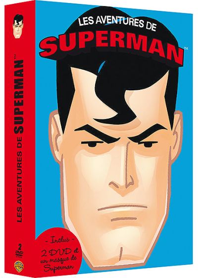 Coffret 2 DVD + 1 masque - Les aventures de Superman (Pack) - DVD