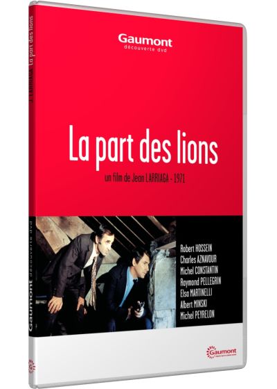 La Part des lions - DVD