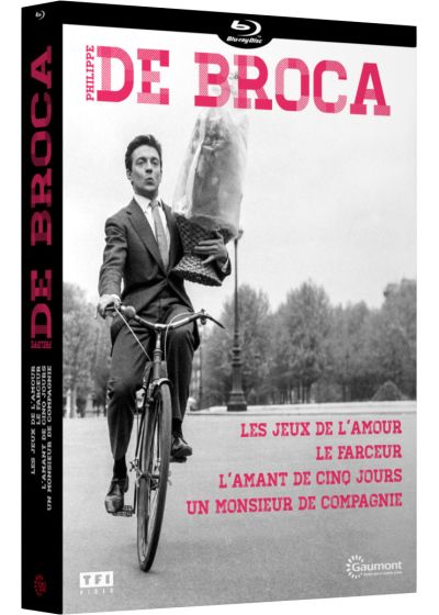 Philippe de Broca : Les jeux de l'amour + Le farceur + L'amant de cinq jours + Un Monsieur de compagnie - Blu-ray