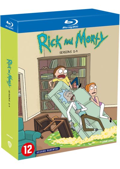 Rick and Morty - Saisons 1-4 - Blu-ray