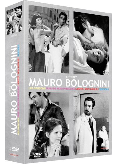 4 grands classiques de Mauro Bolognini : Les Garçons + Bubu de Montparnasse + Liberté, mon amour ! + Vertiges (Pack) - DVD