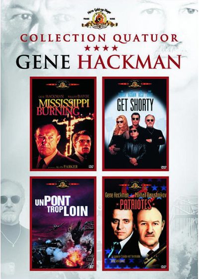 Gene Hackman - Coffret - Mississippi Burning + Get Shorty + Un pont trop loin + Patriotes - DVD