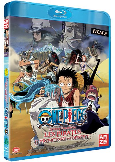 One Piece - Le Film 8 : Episode d'Alabasta : Les Pirates et la Princesse du Désert - Blu-ray