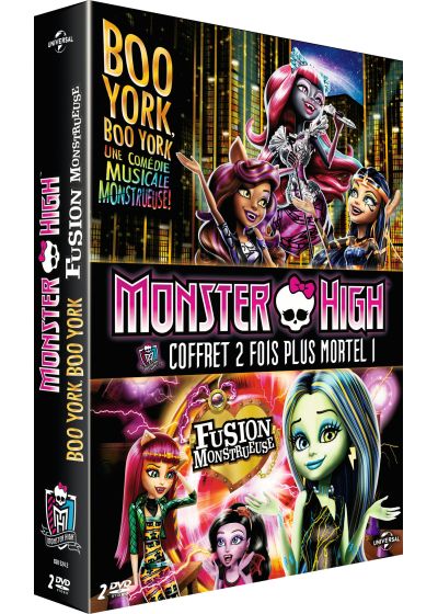 Monster High doublement mortel : Boo York, Boo York + Fusion monstrueuse - DVD