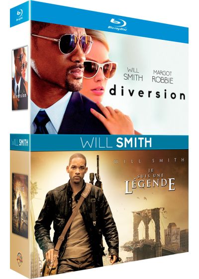 Will Smith : Diversion + Je suis une légende (Blu-ray + Copie digitale) - Blu-ray
