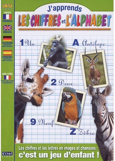 J'apprends les chiffres et l'alphabet - DVD