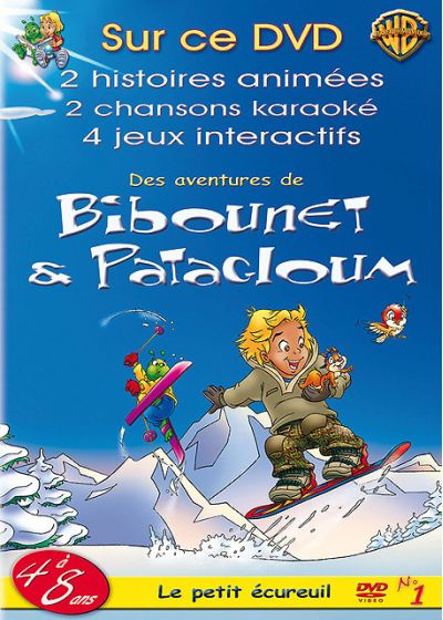 Bibounet & Patagloum - N°1 - Le petit écureuil - DVD
