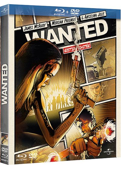 Wanted (Édition Comic Book - Blu-ray + DVD) - Blu-ray