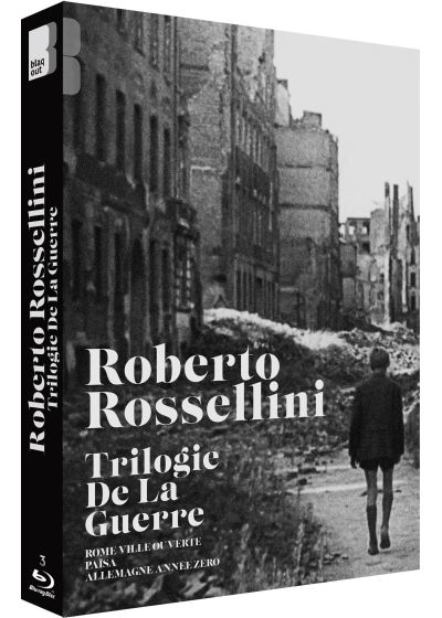 Roberto Rosselini - La trilogie de la guerre : Rome, ville ouverte + Païsa + Allemagne, année zéro (Pack) - Blu-ray