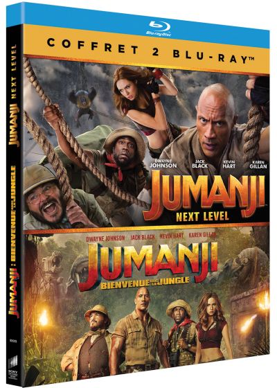Jumanji : Bienvenue dans la jungle + Next Level - Blu-ray