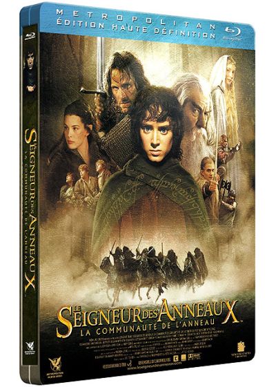 Le Seigneur des Anneaux : La Communauté de l'Anneau (Édition SteelBook) - Blu-ray