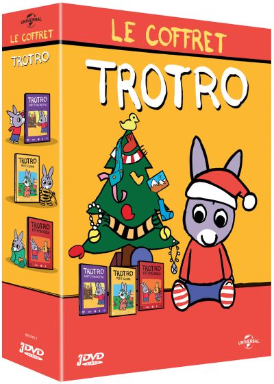 Trotro - Le coffret : Chef d'orchestre + Petit Clown + Est amoureux (Pack) - DVD