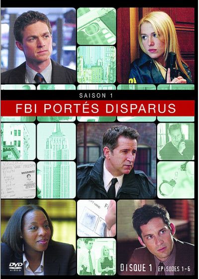 FBI portés disparus - Saison 1 - DVD test - DVD