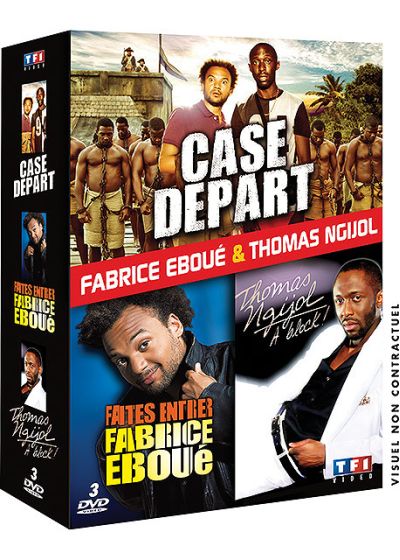 Fabrice Éboué & Thomas N'Gijol : Case départ + Faites entrer Fabrice Éboué + Thomas N'Gijol, à block ! (Pack) - DVD