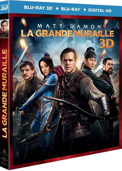 La Grande Muraille (Blu-ray 3D + Blu-ray + Digital HD) - Blu-ray 3D