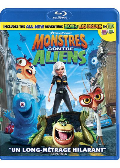 Monstres contre Aliens - Blu-ray