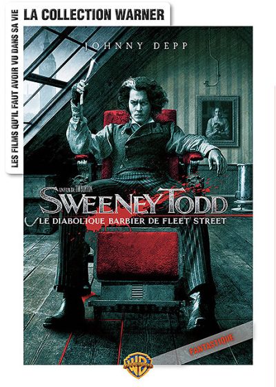 Sweeney Todd, le diabolique barbier de Fleet Street (WB Environmental) - DVD