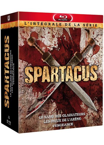 Spartacus - L'intégrale de la série : Le sang des Gladiateurs + Les dieux de l'arène + Vengeance - Blu-ray
