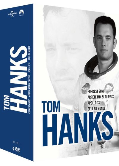 Tom Hanks - Coffret : Forrest Gump + Seul au monde + Arrête-moi si tu peux + Apollo 13 (Pack) - DVD
