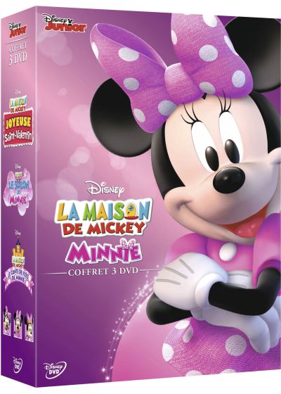 La Maison de Mickey - Minnie : Joyeuse Saint-Valentin + Le salon de Minnie + Le conte de fées de Minnie (Pack) - DVD