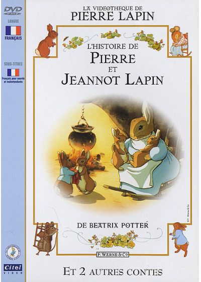 Beatrix Potter - L'histoire de Pierre et Jeannot Lapin - DVD