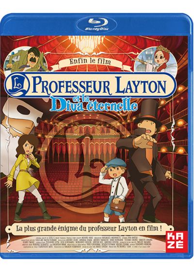 Le Professeur Layton et la Diva éternelle - Blu-ray